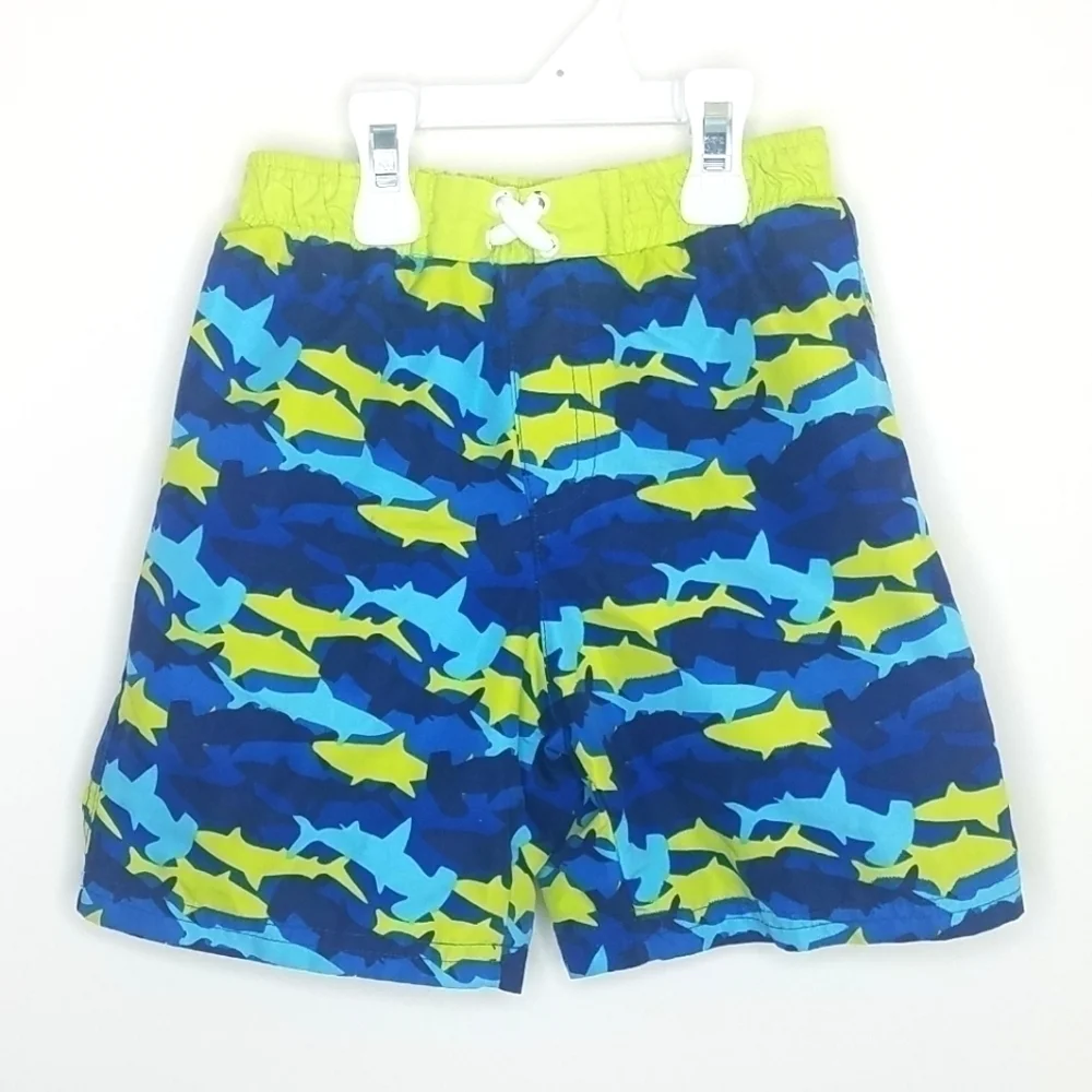 Shark Swim Trunks 3T